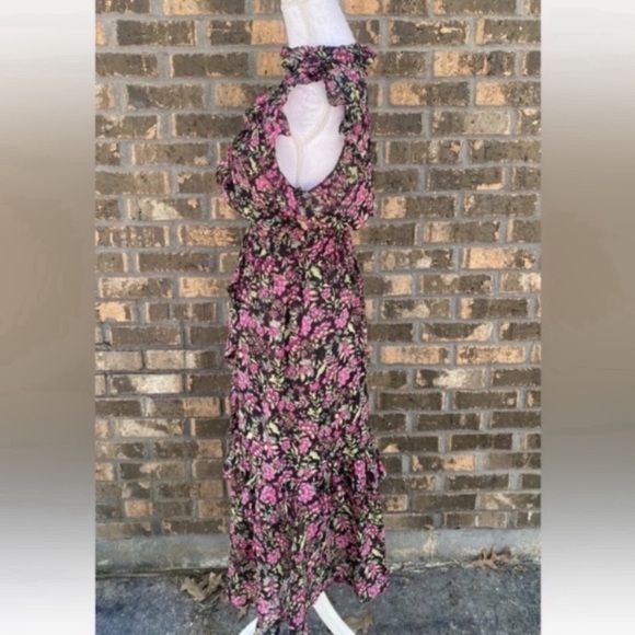REVOLVE MISA LOS ANGELES Kidada Maxi Dress - Flora Fuchsia, XS - Picture 9 of 13
